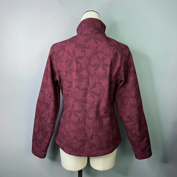 The North Face Apex Bionic Jacket Bordeaux Burgundy Style AMVXCM7 Womens Size M - Picture 3 of 16